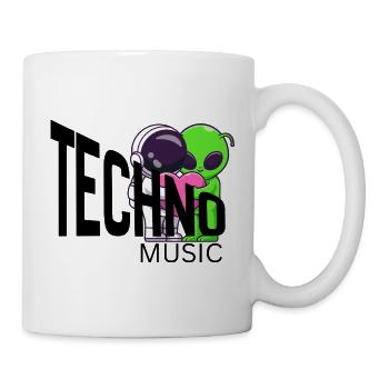 Alien Hug Duo Neon Glow - Mug - white - Right