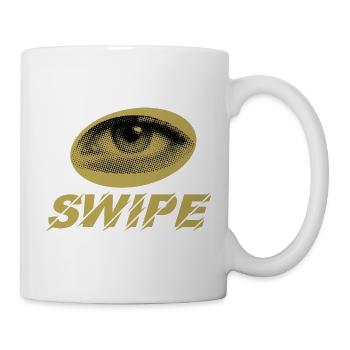 Golden Eye Halftone Swipe - Mug - white - Right
