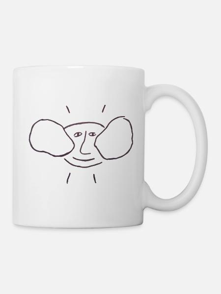SEI DU - Tasse - Weiß