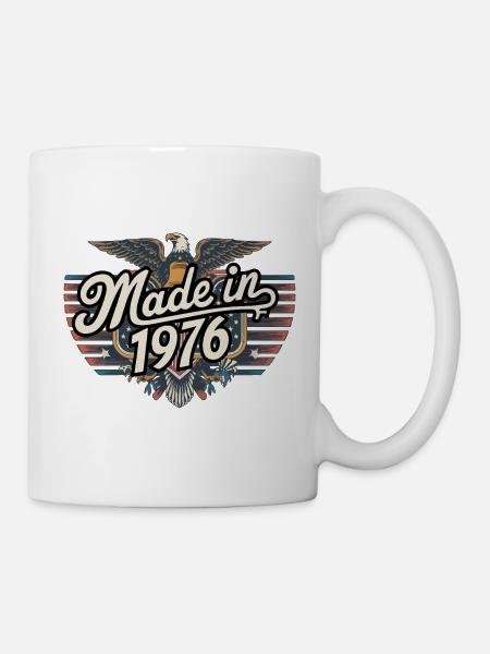 Jahrgang 1976 - Tasse - Weiß