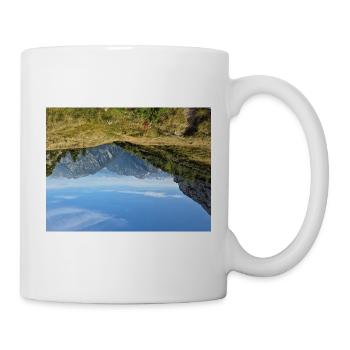 Alpine Panorama - Tasse - Weiß - Rechts