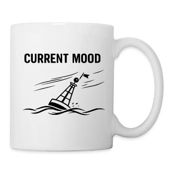 Current Mood – Stürmisch - Tasse - Weiß - Rechts