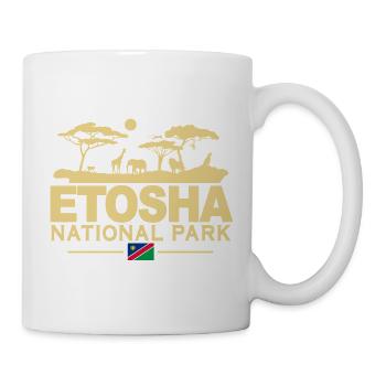 Etosha Nationalpark Namibia - Tasse - Weiß - Rechts