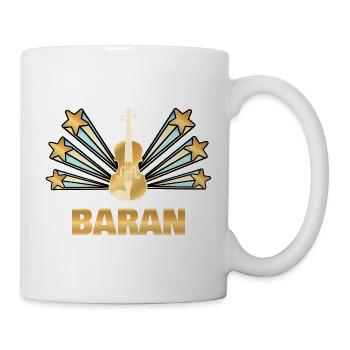 Band Baran - Tasse - Weiß - Rechts
