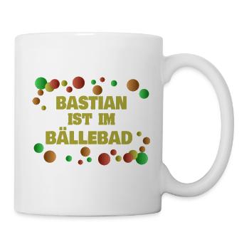 Geschenk für Ba - Tasse - Weiß - Rechts