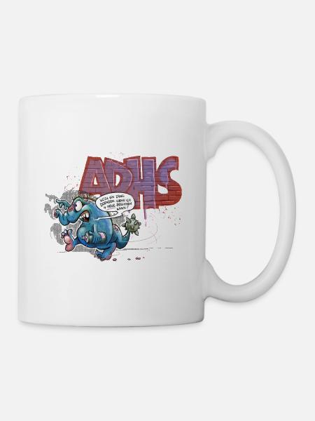 Wozu ein Ding beenden …? - Tasse - Weiß