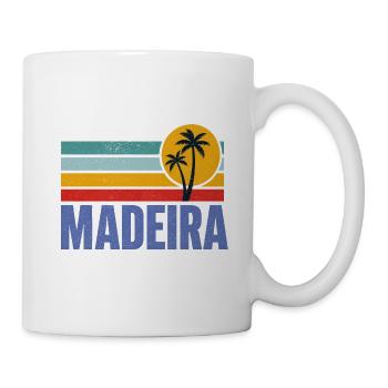 Madeira - Portugal - Insel - Atlantik - Blumen - Tasse - Weiß - Rechts
