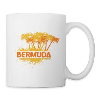 Sonne Bermuda - Tasse - Weiß - Rechts