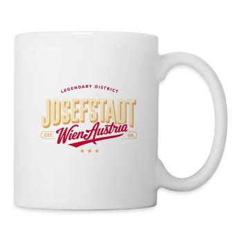 Wien Josefstadt (8. Bezirk) - Tasse - Weiß - Rechts