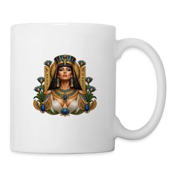 Kleopatra – Ägyptische Königin - Tasse - Weiß - Rechts