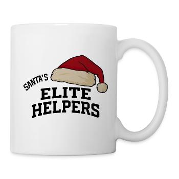 Santa Elite Helpers - Tasse - Weiß - Rechts