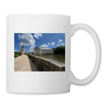 Burg von Chenonceau - Tasse - Weiß - Rechts