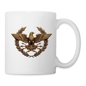 Römischer Adler mit SPQR - Tasse - Weiß - Rechts