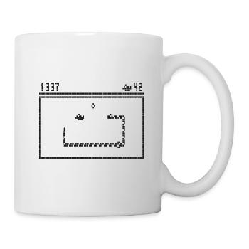 Snake Retro - Tasse - Weiß - Rechts