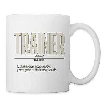 Personal Trainer Someone Who Fitness Enthusiast - Tasse - Weiß - Rechts