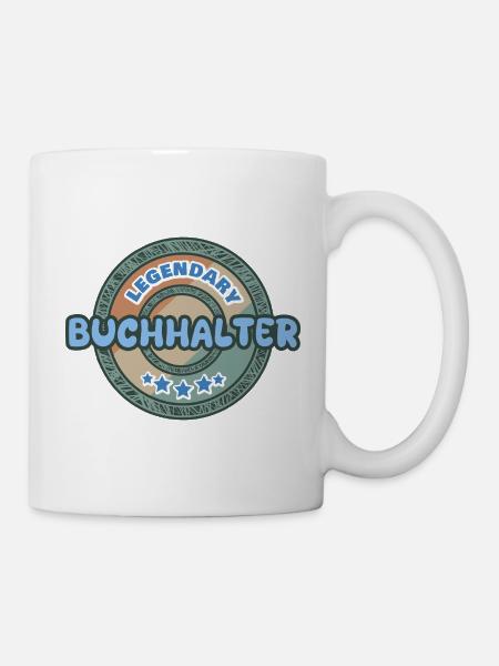 Geschenk für Buchhalter - Tasse - Weiß