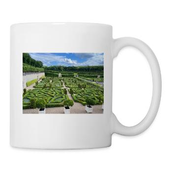 Der Ziergarten - Tasse - Weiß - Rechts