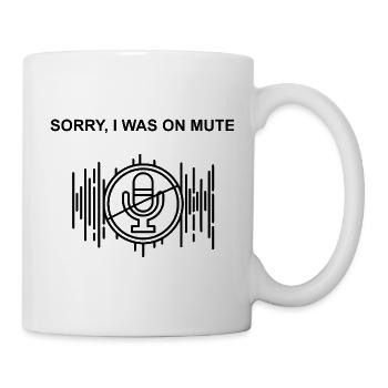Entschuldigung, ich war wieder stumm - Tasse - Weiß - Rechts