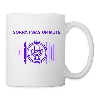 Entschuldigung, ich war wieder stumm - Tasse - Weiß - Rechts