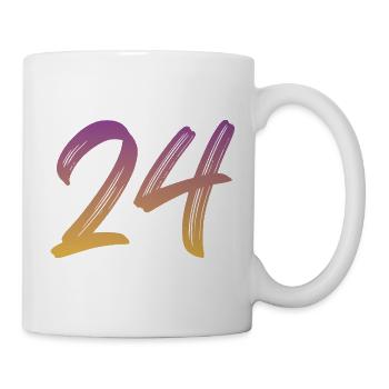 24 - Tasse - Weiß - Rechts
