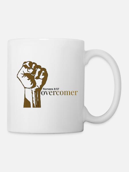 Überwinder - Tasse - Weiß
