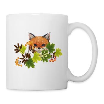 Herbst - Tasse - Weiß - Rechts