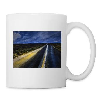Endloser Weg - Tasse - Weiß - Rechts
