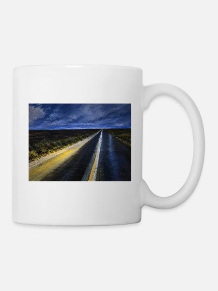 Endloser Weg - Tasse - Weiß