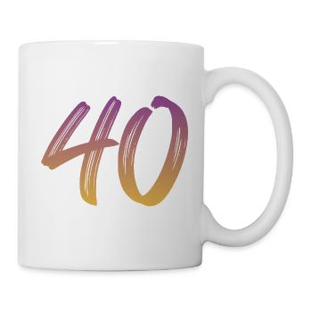 40 - Tasse - Weiß - Rechts