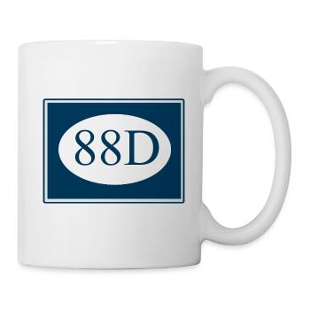 Chinesisches Abzeichen der 88. Division (Alternative Version) - Tasse - Weiß - Rechts