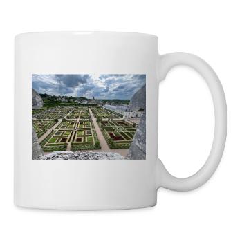 Der Ziergemüsegarten - Tasse - Weiß - Rechts