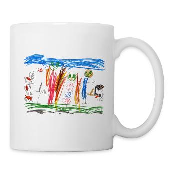 Kindertraum Gartenzauber - Tasse - Weiß - Rechts