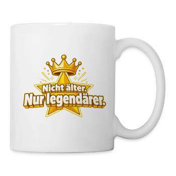 Geburtstag Legende – Geburtstagsgeschenk - Tasse - Weiß - Rechts