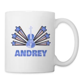 Andrey - Tasse - Weiß - Rechts