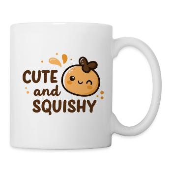Cute and Squishy - Tasse - Weiß - Rechts