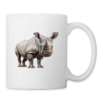 Nashorn - Tasse - Weiß - Rechts