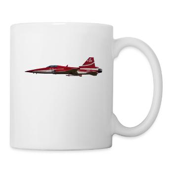 Fighter jet - Mug - white - Right