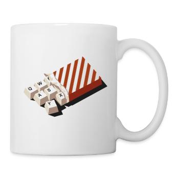 chockeys v2 - Tasse - Weiß - Rechts