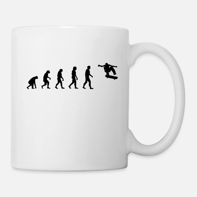Evolution Skate - Mug blanc - blanc