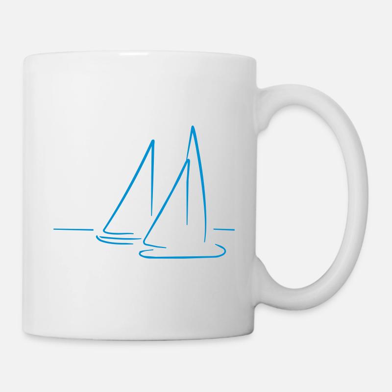 sail - Mug - white