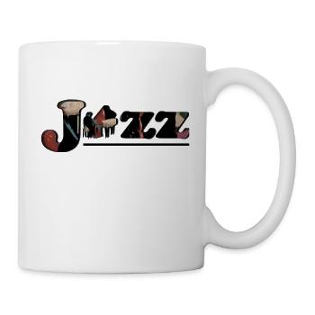 Jazz - Mug blanc - blanc - Droite