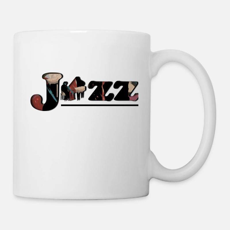 Jazz - Mug blanc - blanc