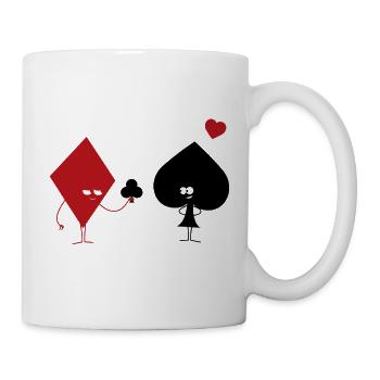 Coup-de-coeur - Mug blanc - blanc - Droite
