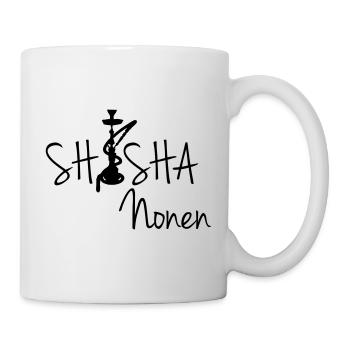 shisha_nonen - Tasse - Weiß - Rechts