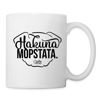 Hakuna Mopstata - Tasse - Weiß - Rechts