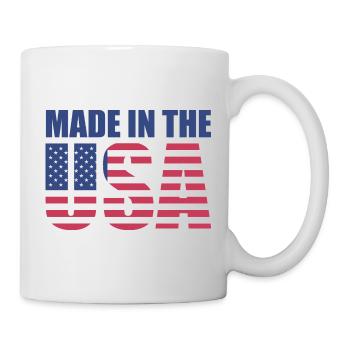 made-in-the-usa - Tasse - Weiß - Rechts