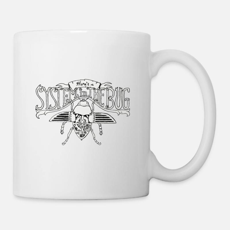 Système dans le Bug - Mug blanc - blanc