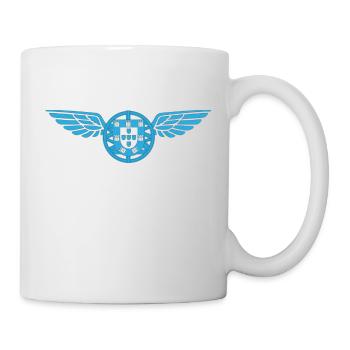 Portugal Fly Bleu - Mug blanc - blanc - Droite