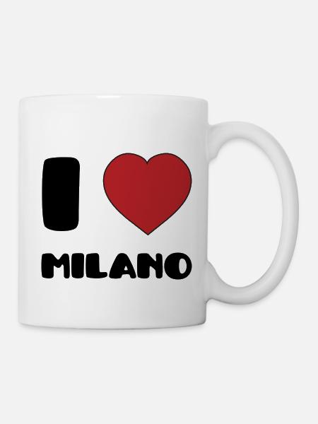 I Love Milano - Tasse - Weiß