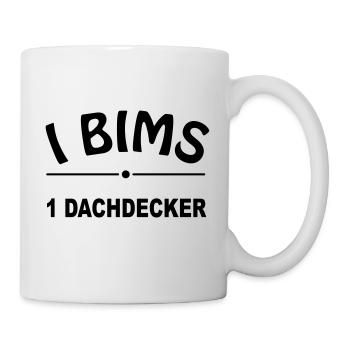 I BIMS 1 DACHDECKER - Tasse - Weiß - Rechts